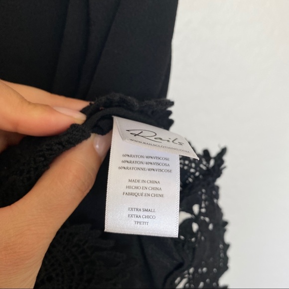 Rails Jojo Lace Romper NWOT - Picture 5 of 6